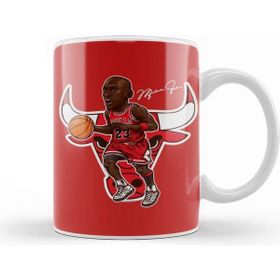 Baskı Dükkanı Micheal Jordan Bulls 23 With Signature Best Seller Kupa