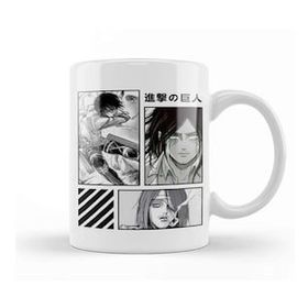 Baskı Dükkanı Mikasa And Eren Jaeger Attack On Titan Kupa