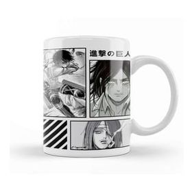 Baskı Dükkanı Mikasa And Eren Jaeger Attack On Titan Kupa