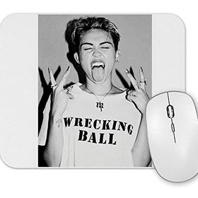 Baskı Dükkanı Miley Cyrus Wrecking Ball Mouse Pad