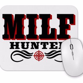 Baskı Dükkanı Milf Hunter Mouse Pad