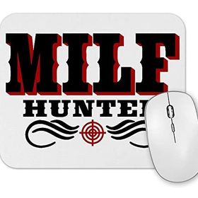 Baskı Dükkanı Milf Hunter Mouse Pad