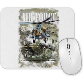 Baskı Dükkanı Military Helicopter Mouse Pad