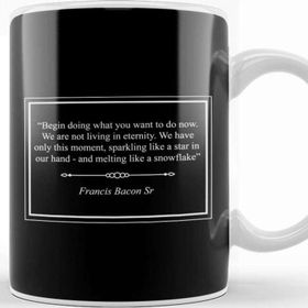 Baskı Dükkanı Mindfulness Francis Bacon Snr Quot Kupa