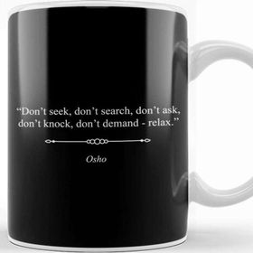 Baskı Dükkanı Mindfulness Osho Quote Kupa