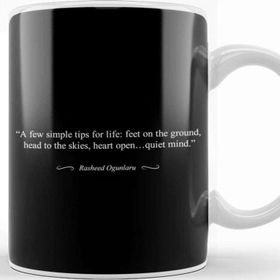 Baskı Dükkanı Mindfulness Rasheed Ogunlaru Quote Kupa