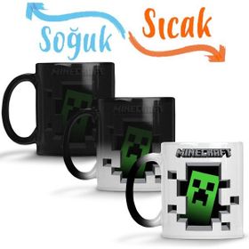 Baskı Dükkanı Minecraft 01 Sihirli Porselen Kupa