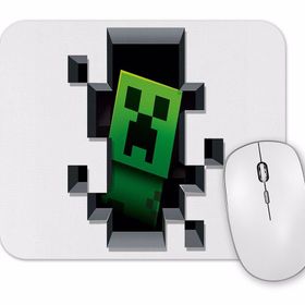 Baskı Dükkanı Minecraft Creeper Mouse Pad