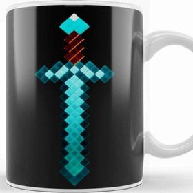 Baskı Dükkanı Minecraft Diamond Sword Kupa