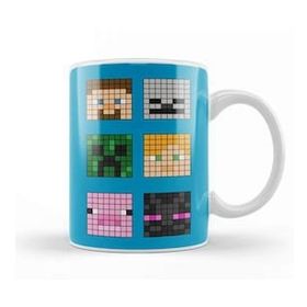Baskı Dükkanı Minecraft Famous Characters Kupa