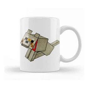 Baskı Dükkanı Minecraft Puppy Kupa