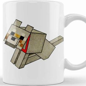 Baskı Dükkanı Minecraft Puppy Kupa