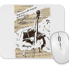 Baskı Dükkanı Mingus Partitura Mouse Pad