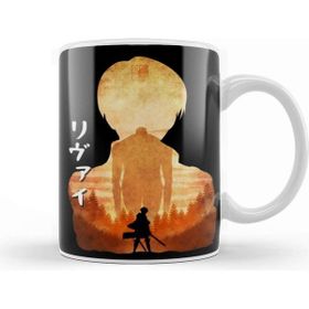 Baskı Dükkanı Minimalist Silhouette Levi Kupa