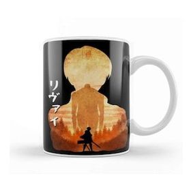Baskı Dükkanı Minimalist Silhouette Levi Kupa