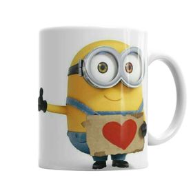 Baskı Dükkanı Minion 03 Kupa Bardak Porselen