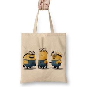 Baskı Dükkanı Minion Minions 01 Bez Çanta