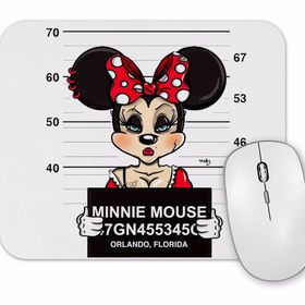 Baskı Dükkanı Minnie Mouse Mouse Pad