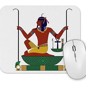 Baskı Dükkanı Misir Mitolojisi Osiris Mouse Pad