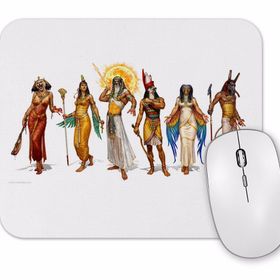 Baskı Dükkanı Misir Mitolojisi Ra Anubis Mouse Pad