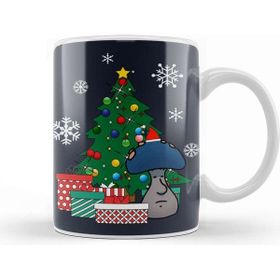 Baskı Dükkanı Mister Mushroom Around The Christmas Tree Hollow Knight Kupa