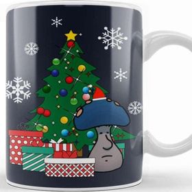 Baskı Dükkanı Mister Mushroom Around The Christmas Tree Hollow Knight Kupa