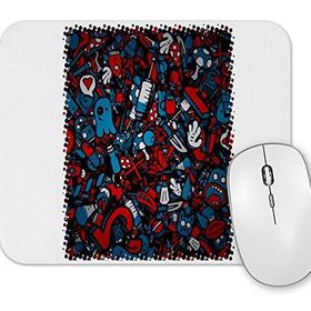 Baskı Dükkanı Mix Desenhos Mouse Pad