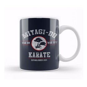 Baskı Dükkanı Miyagi Do Karate Kid Wax On Wax Off Kupa