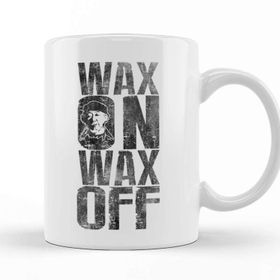 Baskı Dükkanı Miyagi Do Karate Kid Wax On Wax Off Kupa