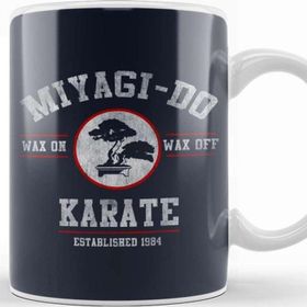Baskı Dükkanı Miyagi Do Karate Kid Wax On Wax Off Kupa