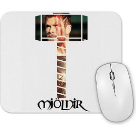 Baskı Dükkanı Mjölnir Thor Mouse Pad