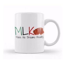 Baskı Dükkanı Mlk Day Make His Dreams Reality Black History Month Blm Black Lives Matter Kupa