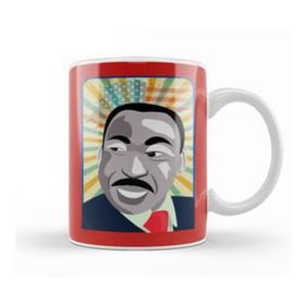 Baskı Dükkanı Mlk Day Make His Dreams Reality Black History Month Blm Black Lives Matter Kupa