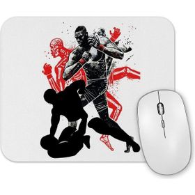 Baskı Dükkanı Mma Mixed Martial Arts Mouse Pad