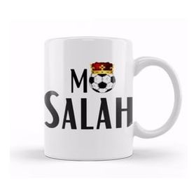 Baskı Dükkanı Mo Salah Ballon D'or The Best Player In The World 2021 Vintage Retro Rainbow Style Kupa