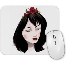 Baskı Dükkanı Moça Delicada Mouse Pad