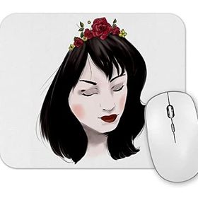 Baskı Dükkanı Moça Delicada Mouse Pad