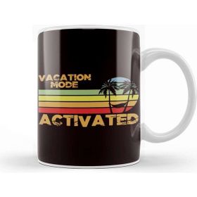 Baskı Dükkanı Mode Vacation Activated Island Sunset Sunrise Beach Travel Kupa