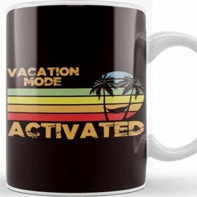Baskı Dükkanı Mode Vacation Activated Island Sunset Sunrise Beach Travel Kupa