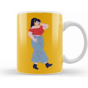 Baskı Dükkanı Modern Woman Kupa