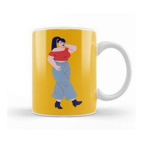 Baskı Dükkanı Modern Woman Kupa