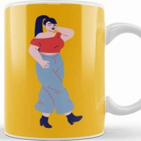 Baskı Dükkanı Modern Woman Kupa