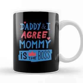 Baskı Dükkanı Mom Is The Boss Kupa