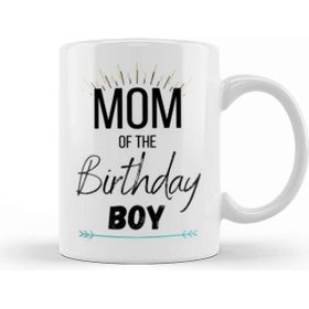 Baskı Dükkanı Mom Of The Birthday Boy Kupa