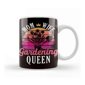 Baskı Dükkanı Mom Wife Gardening Queen Gardener Mother Mama Garden Plants Kupa