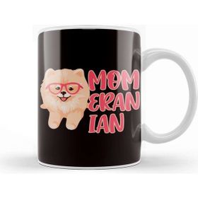 Baskı Dükkanı Momeranian Pomeranian Mom Pommy Pom German Spitz Puppy Pet Kupa