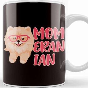 Baskı Dükkanı Momeranian Pomeranian Mom Pommy Pom German Spitz Puppy Pet Kupa