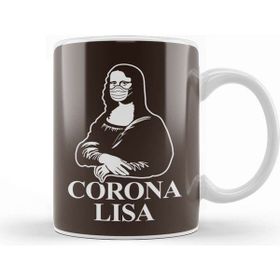 Baskı Dükkanı Mona Lisa Virus Pun Kupa