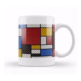 Baskı Dükkanı Mondrian In A Sofa Style Kupa