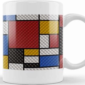 Baskı Dükkanı Mondrian In A Sofa Style Kupa